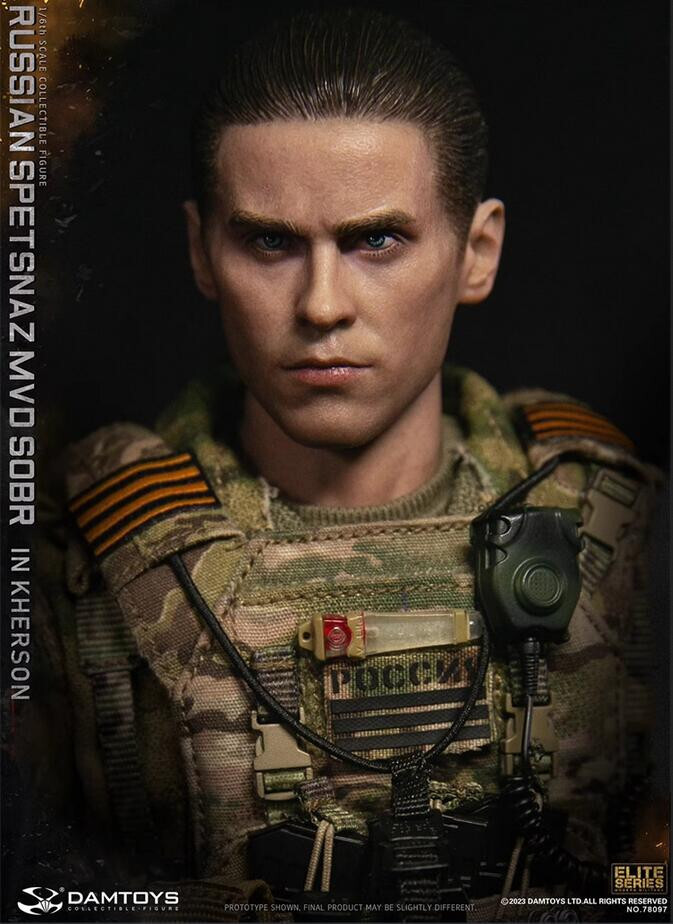 DAMTOYS 78097 Russian Spetsnaz MVD SOBR IN KHERSON Military 1/6 Figure In Stock
