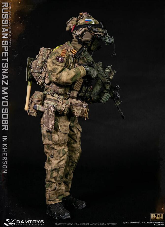 DAMTOYS 78097 Russian Spetsnaz MVD SOBR IN KHERSON Military 1/6 Figure In Stock