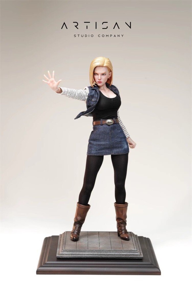 Ready! New ARTISAN 1/6 Android 18 Lazuli Collectible Female Action Figure
