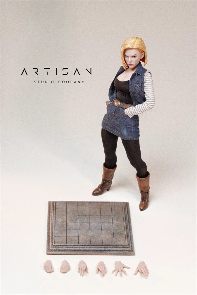 Ready! New ARTISAN 1/6 Android 18 Lazuli Collectible Female Action Figure