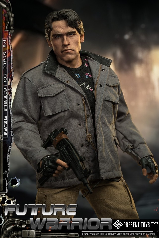 In Stock New PRESENT TOYS PT-sp79 1/6 Terminator T800 Arnold 12" Action Figure