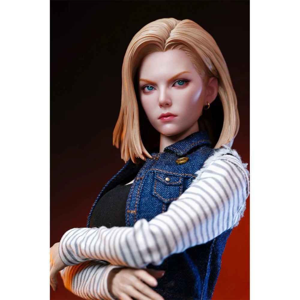 Ready! New ARTISAN 1/6 Android 18 Lazuli Collectible Female Action Figure