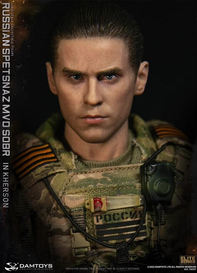DAMTOYS 78097 Russian Spetsnaz MVD SOBR IN KHERSON Military 1/6 Figure In Stock