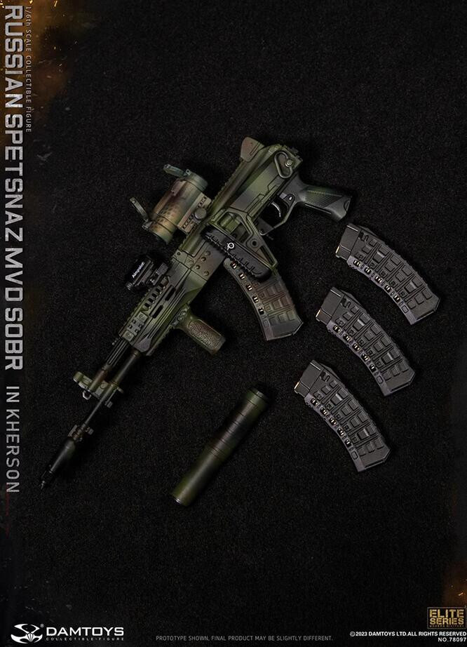 DAMTOYS 78097 Russian Spetsnaz MVD SOBR IN KHERSON Military 1/6 Figure In Stock