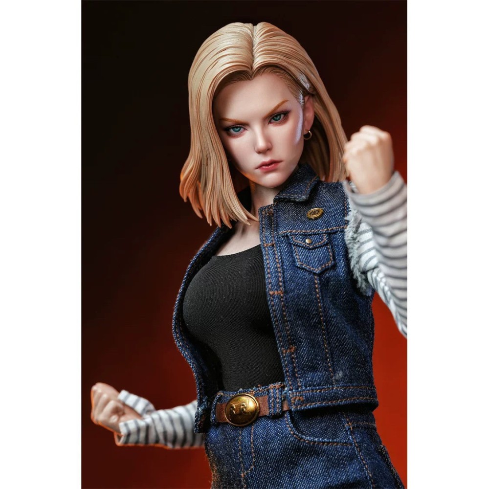 Ready! New ARTISAN 1/6 Android 18 Lazuli Collectible Female Action Figure