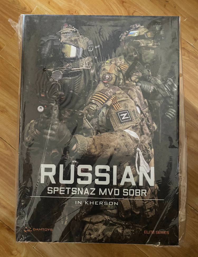 DAMTOYS 78097 Russian Spetsnaz MVD SOBR IN KHERSON Military 1/6 Figure In Stock