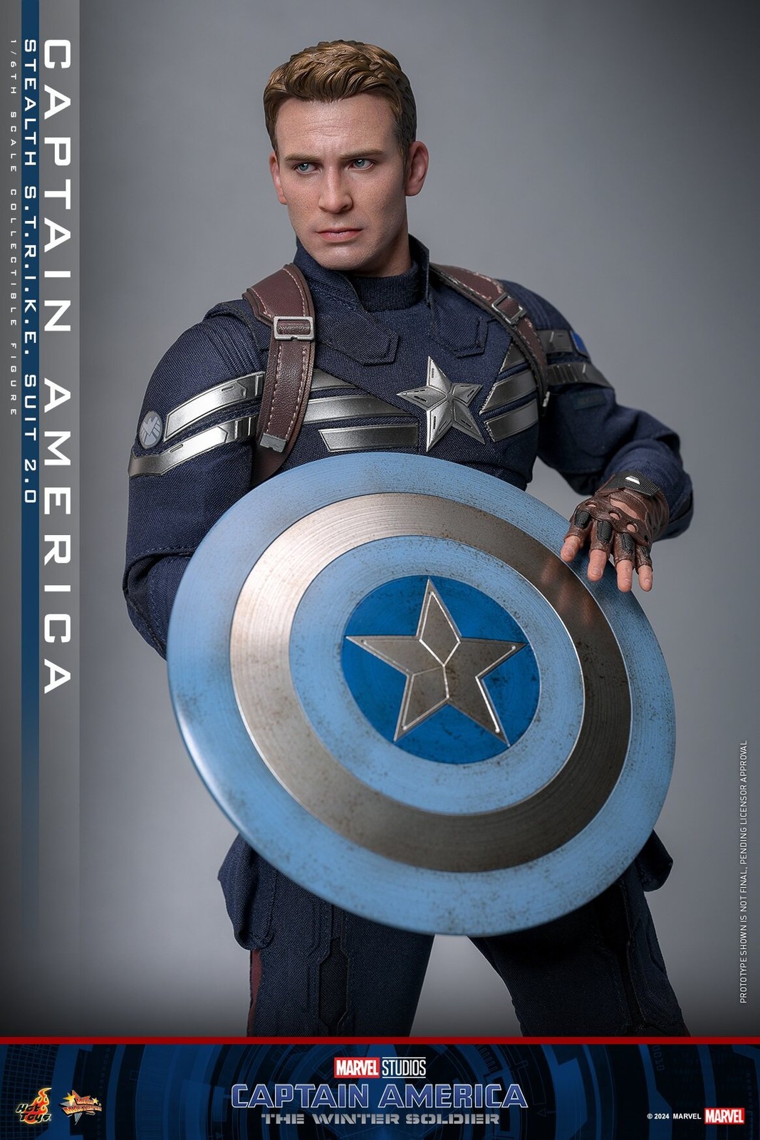In Stock New Hot Toys MMS783 Captain America 1/6 Stealth Strike Suit 2.0 Figure