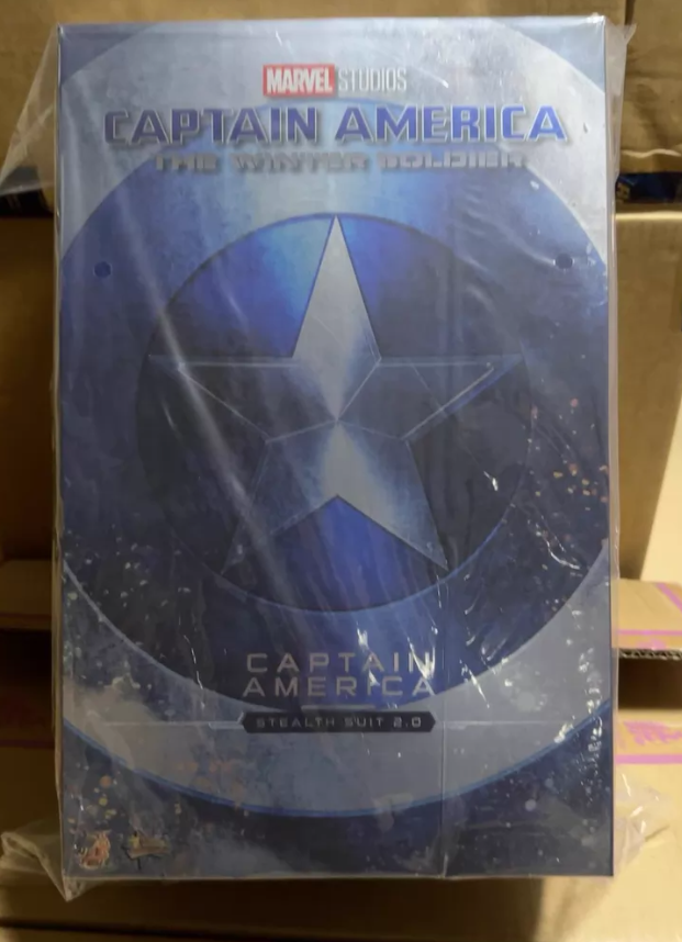 In Stock New Hot Toys MMS783 Captain America 1/6 Stealth Strike Suit 2.0 Figure