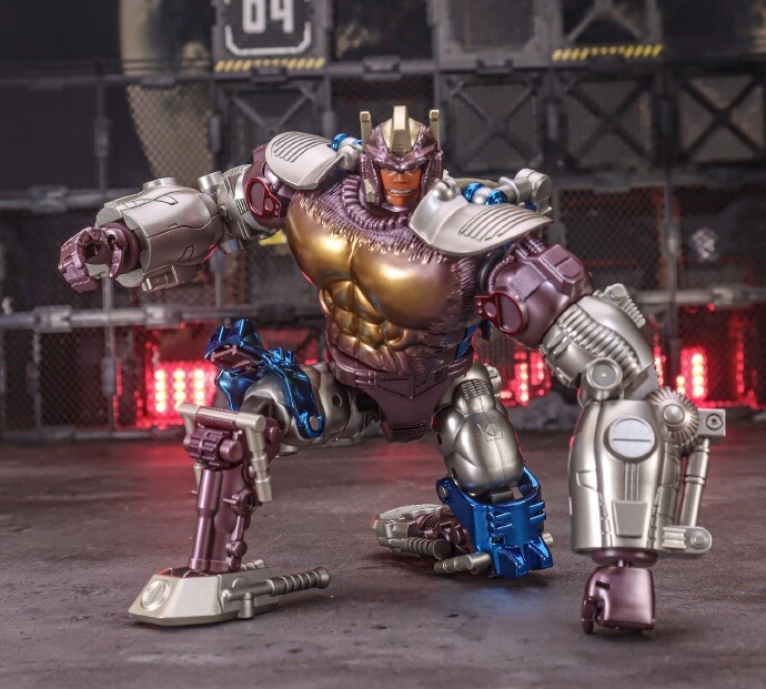 In Stock TransArt BWM-02 Skateboard Gorilla BW Transmetal Optimus Primal Figure
