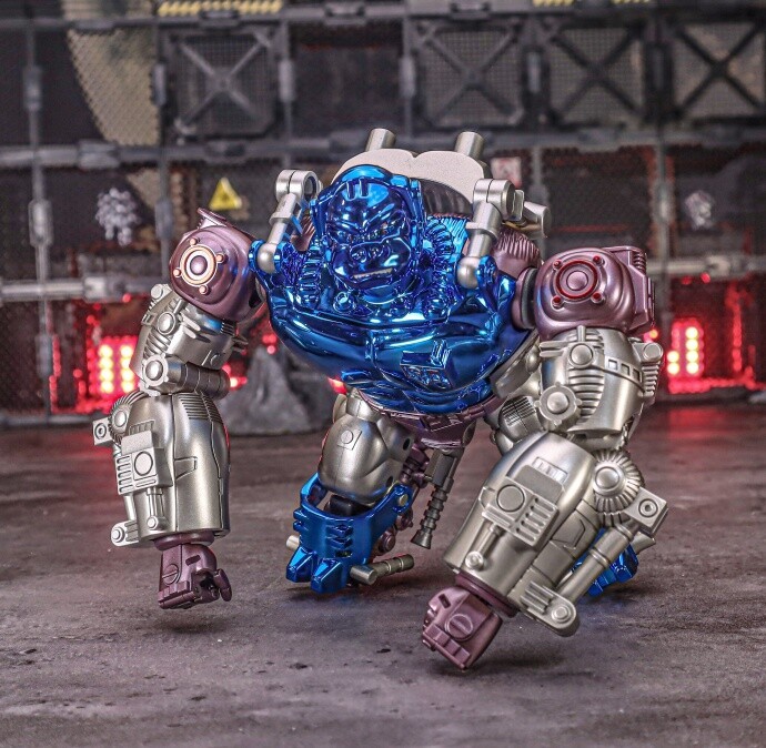 In Stock TransArt BWM-02 Skateboard Gorilla BW Transmetal Optimus Primal Figure