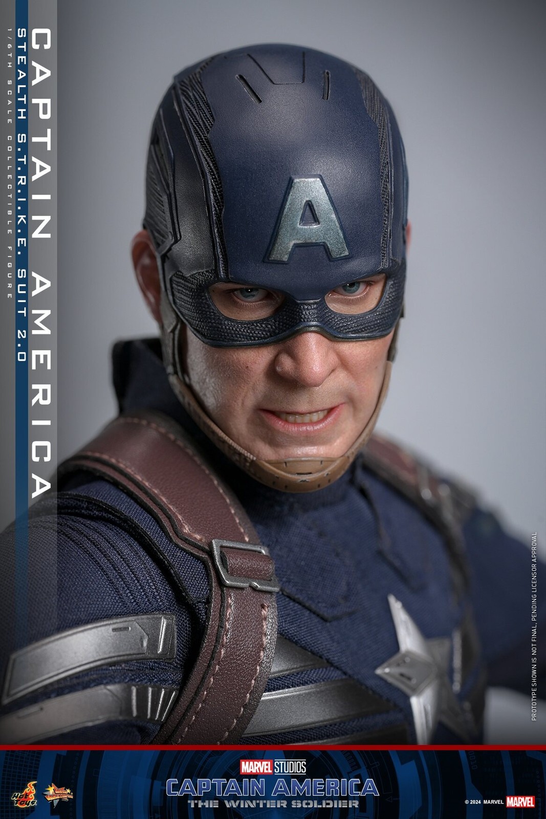 In Stock New Hot Toys MMS783 Captain America 1/6 Stealth Strike Suit 2.0 Figure