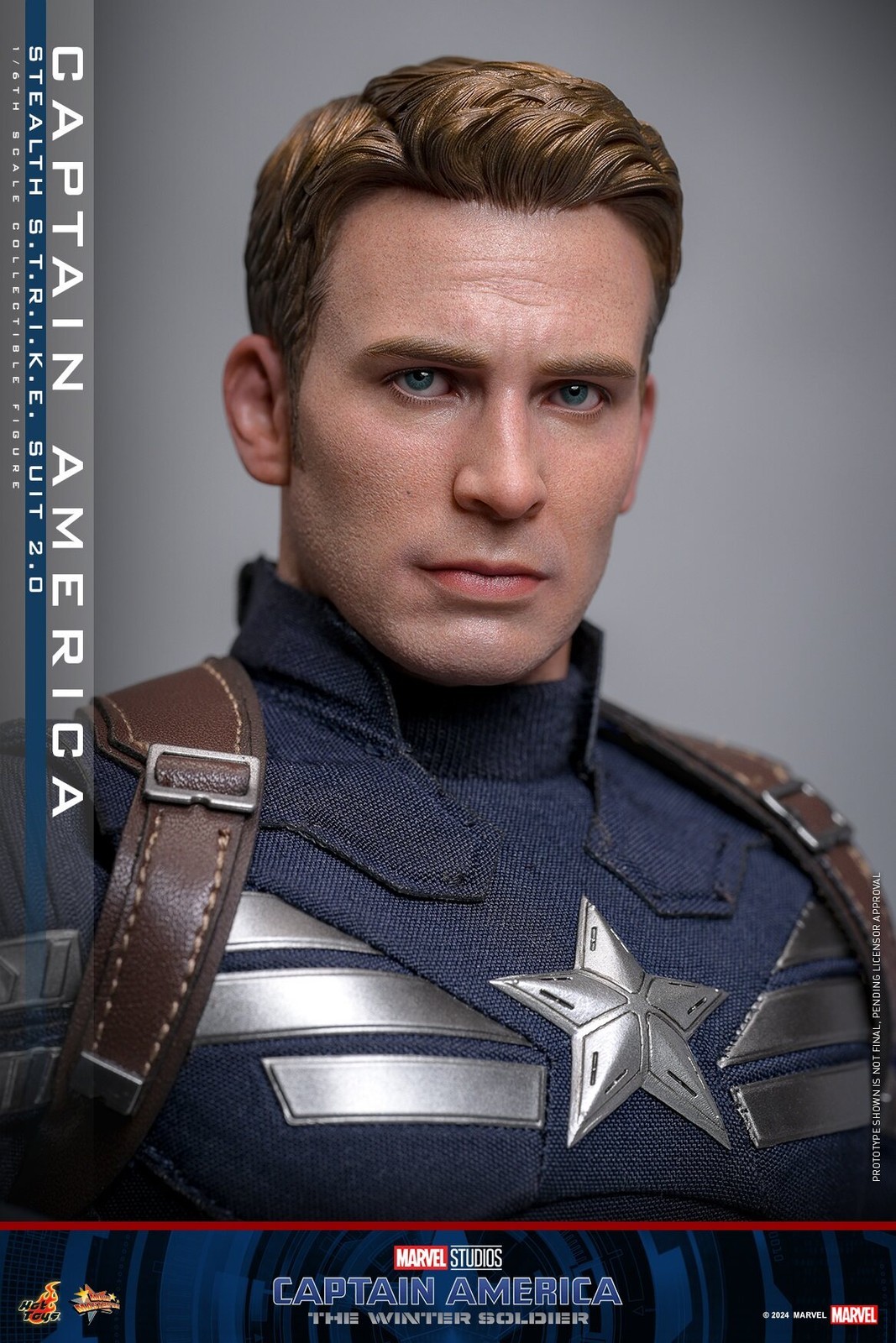 In Stock New Hot Toys MMS783 Captain America 1/6 Stealth Strike Suit 2.0 Figure