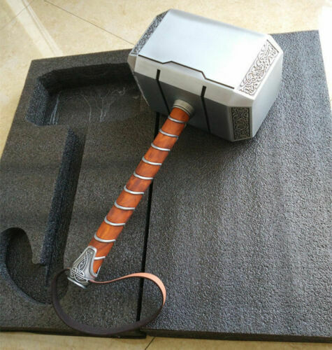 Full Metal CATTOYZ 1:1 The Avengers Thor Hammer Replica Props Mjolnir Gifts