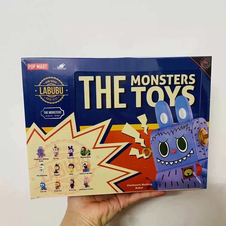 Brand New Authentic The Monsters Toys Series Figure Sealed Blind Boxes 12pcs