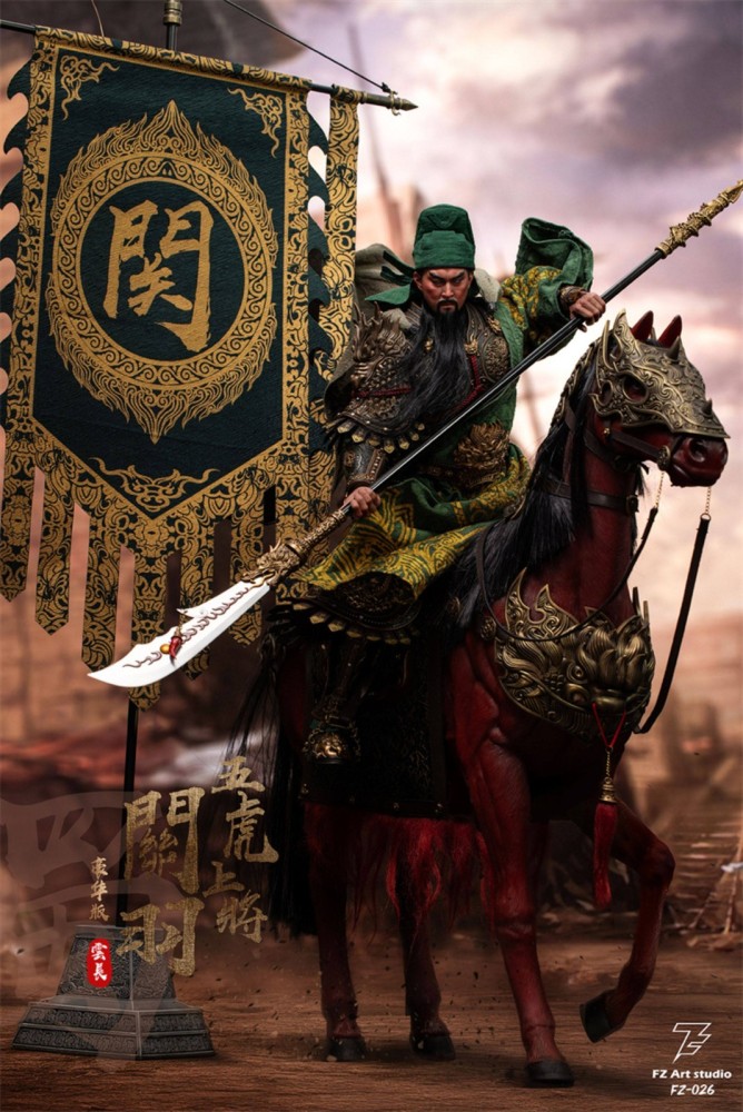 Ready! New FZ Art Studio FZ026 Guan Yu Deluxe Ver. 1/6 Action Figure w/Hoese