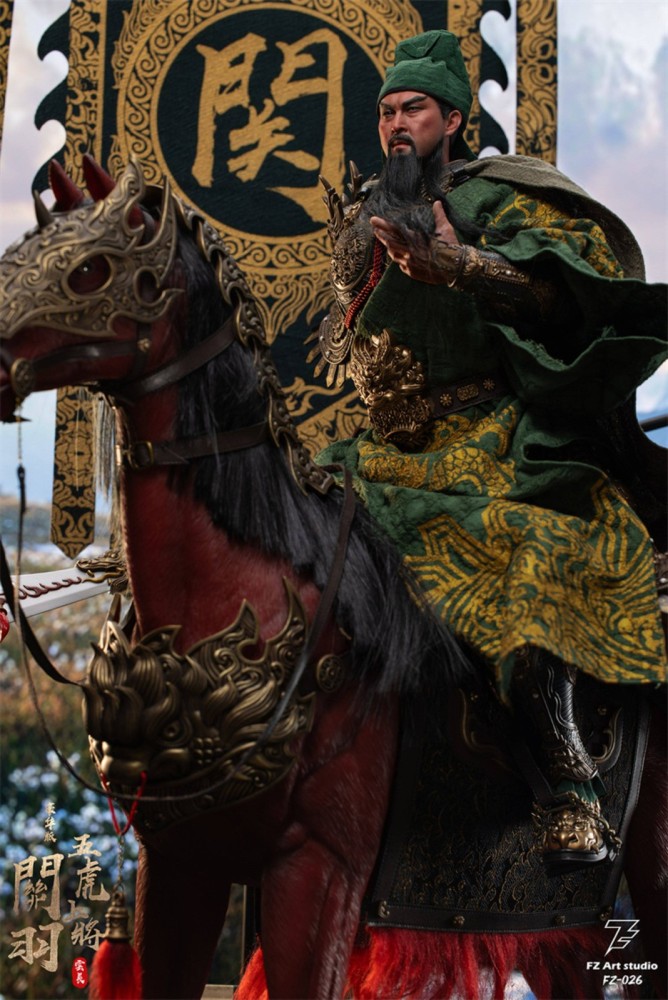 Ready! New FZ Art Studio FZ026 Guan Yu Deluxe Ver. 1/6 Action Figure w/Hoese