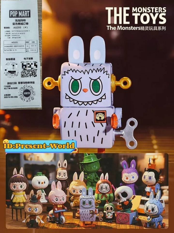 Brand New Authentic The Monsters Toys Series Figure Sealed Blind Boxes 12pcs