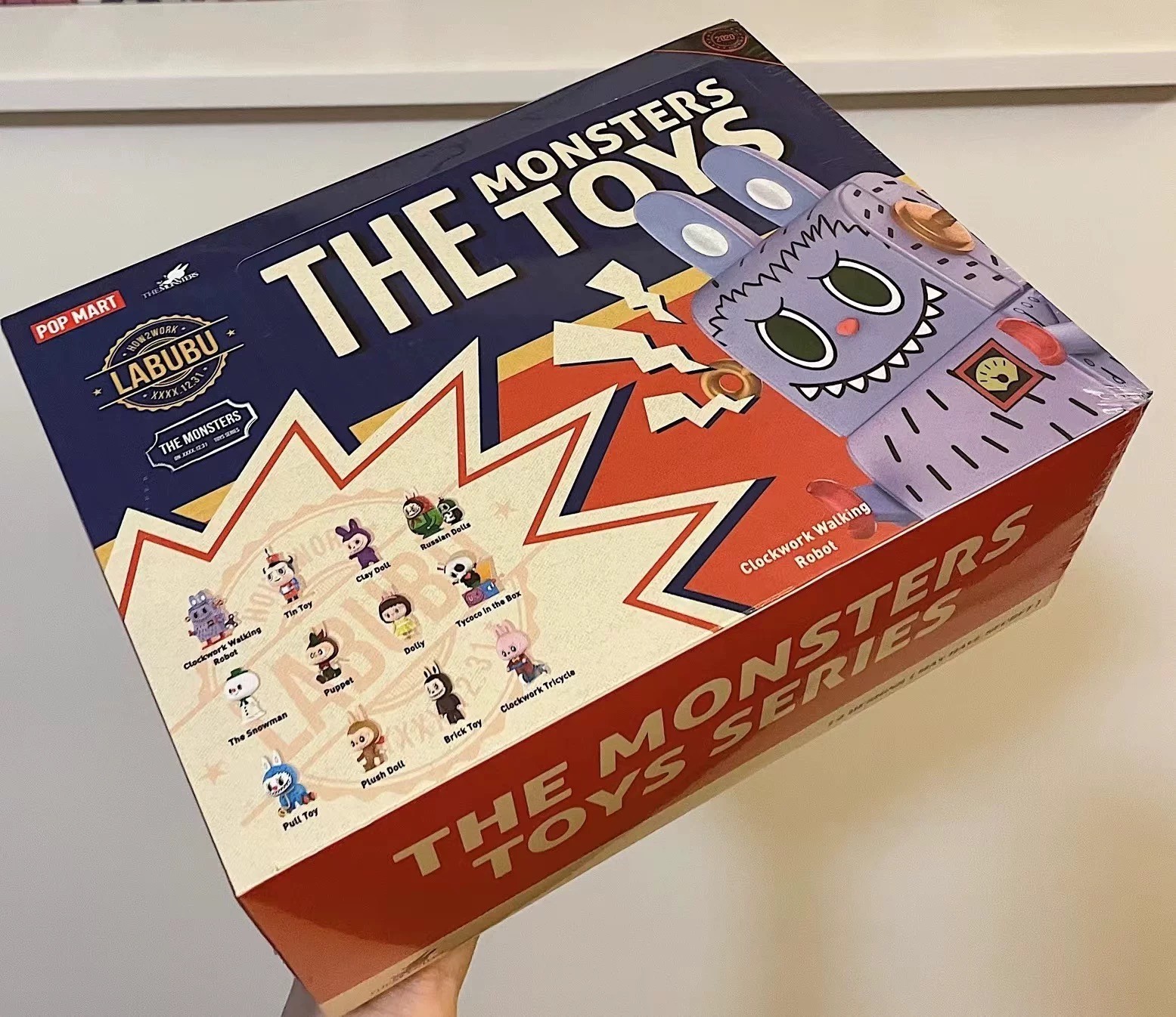 Brand New Authentic The Monsters Toys Series Figure Sealed Blind Boxes 12pcs