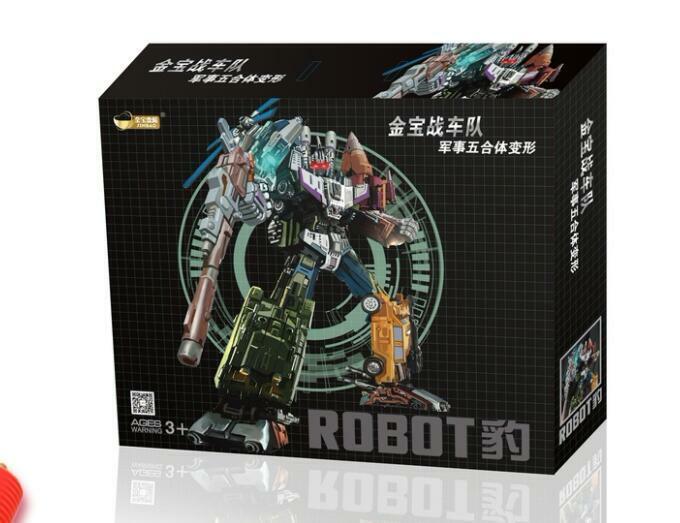 Jinbao Bruticus Robot Oversized Warbotron Toy Action Figure Transformation Robot IN BOX