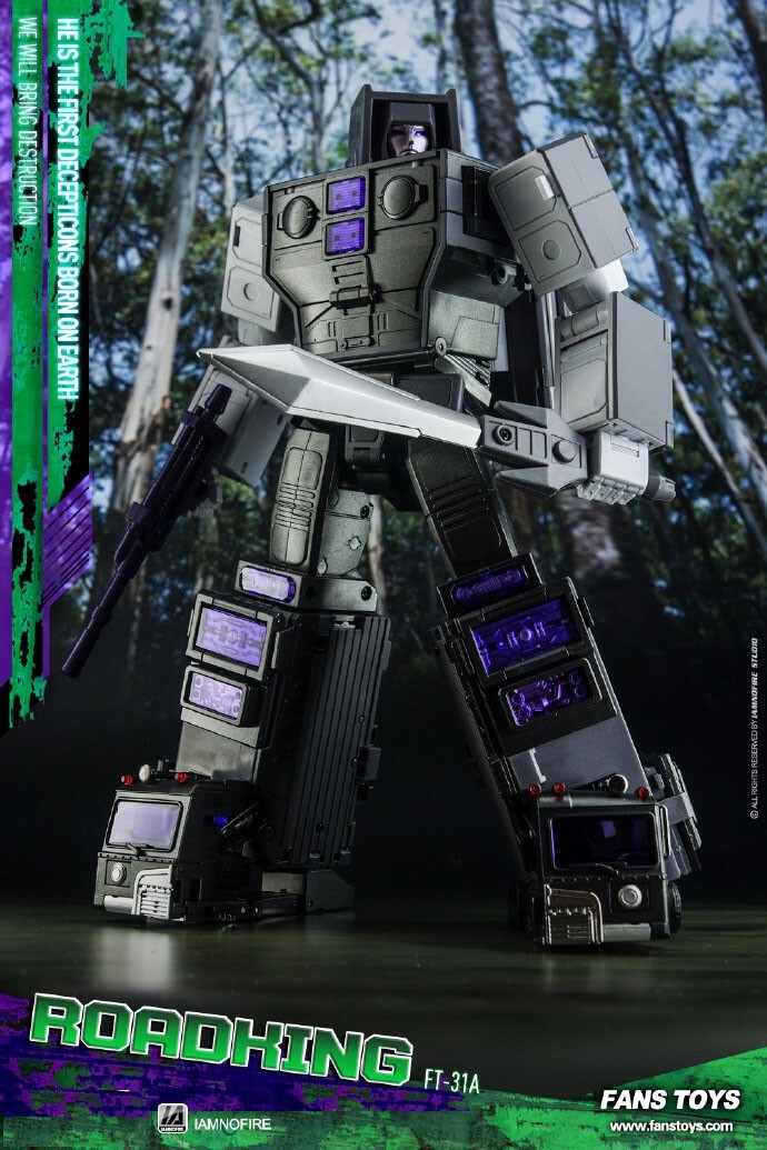 Ready! New FansToys FT-31 A-E Menasor Combination Action Figure Full Set