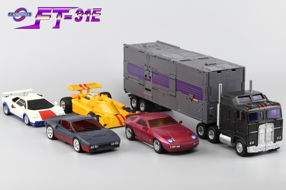 Ready! New FansToys FT-31 A-E Menasor Combination Action Figure Full Set