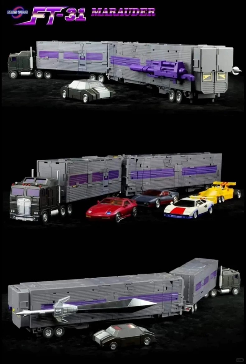 Ready! New FansToys FT-31 A-E Menasor Combination Action Figure Full Set