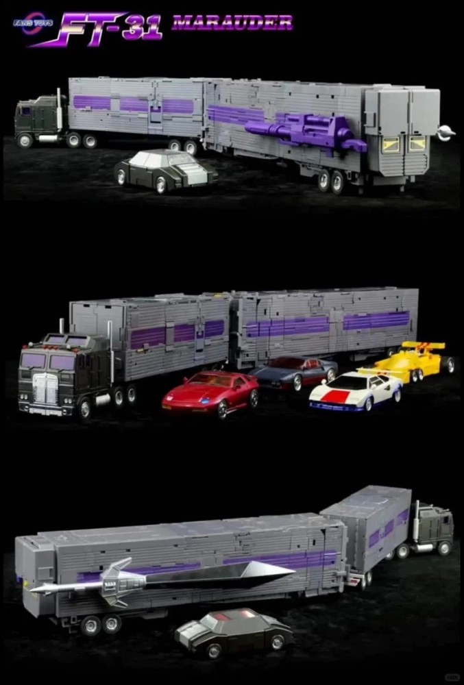 Ready! New FansToys FT-31 A-E Menasor Combination Action Figure Full Set