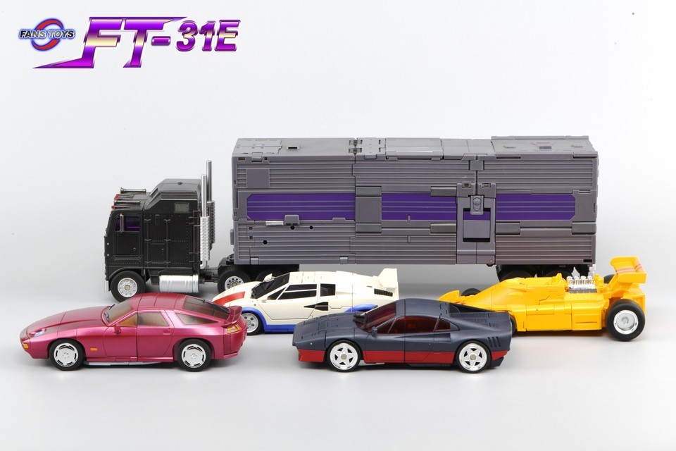 Ready! New FansToys FT-31 A-E Menasor Combination Action Figure Full Set
