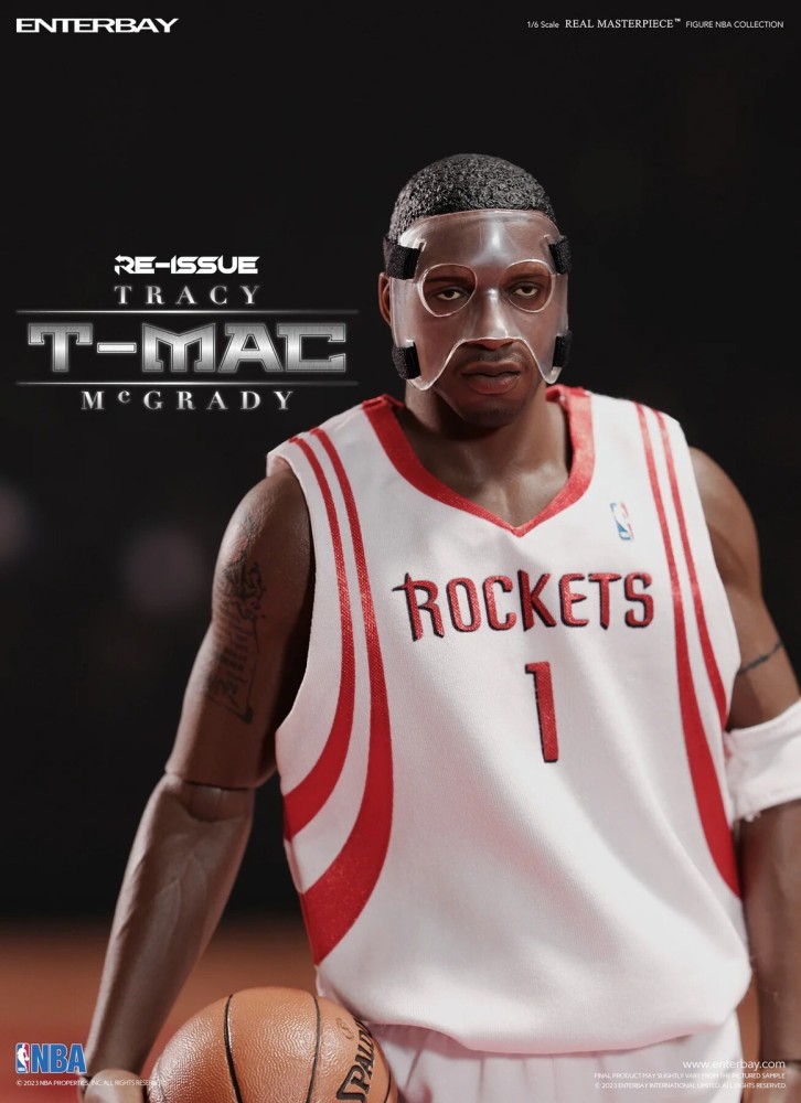 In Stock New ENTERBAY RM-1067 Tracy McGrady 1/6 Action Figure T-MAC Reissue