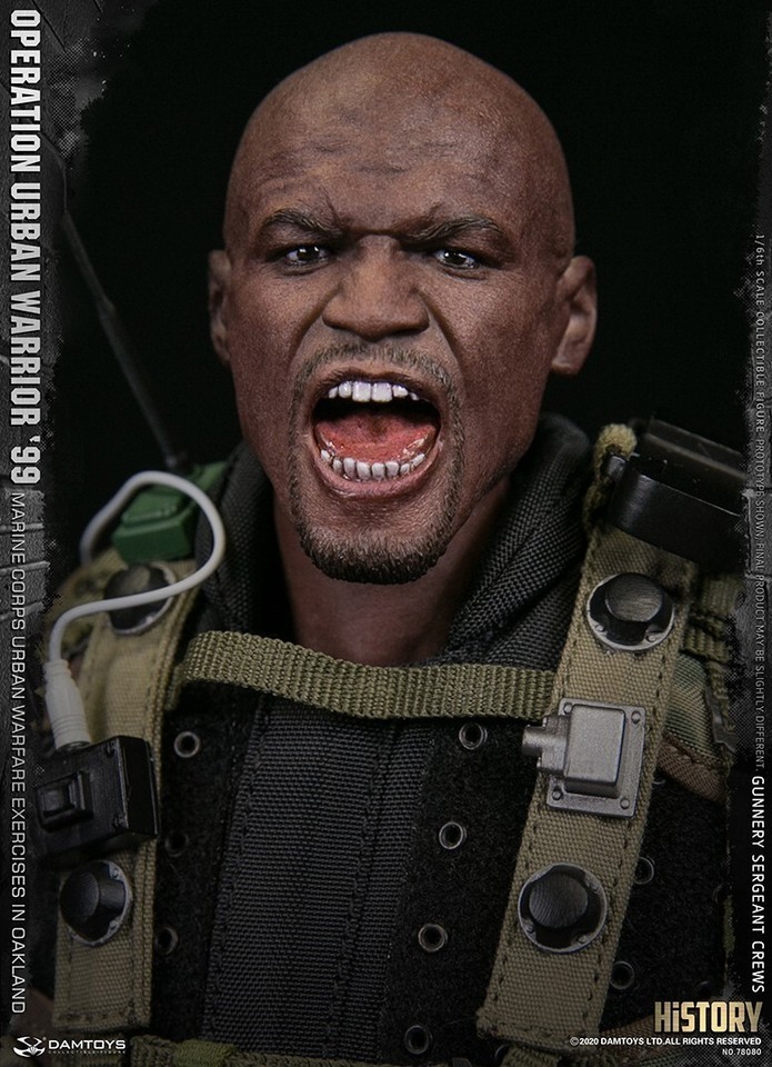 NEW DAM TOYS 1/6 78080 Operation Urban Warrior ‘99 Gunnery Sergeant Crew Figure