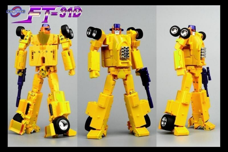 Ready! New FansToys FT-31 A-E Menasor Combination Action Figure Full Set