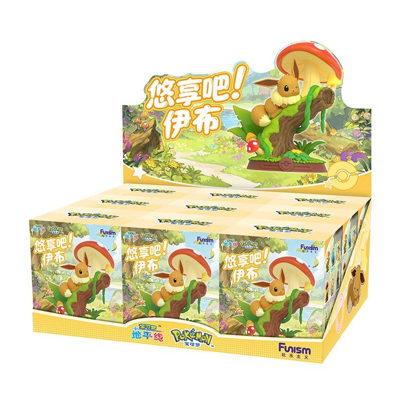 Funism Pokémon Eevee Enjoy Series Blind Box Figure Toy Gift Brand New Vol.3 IN STOCK