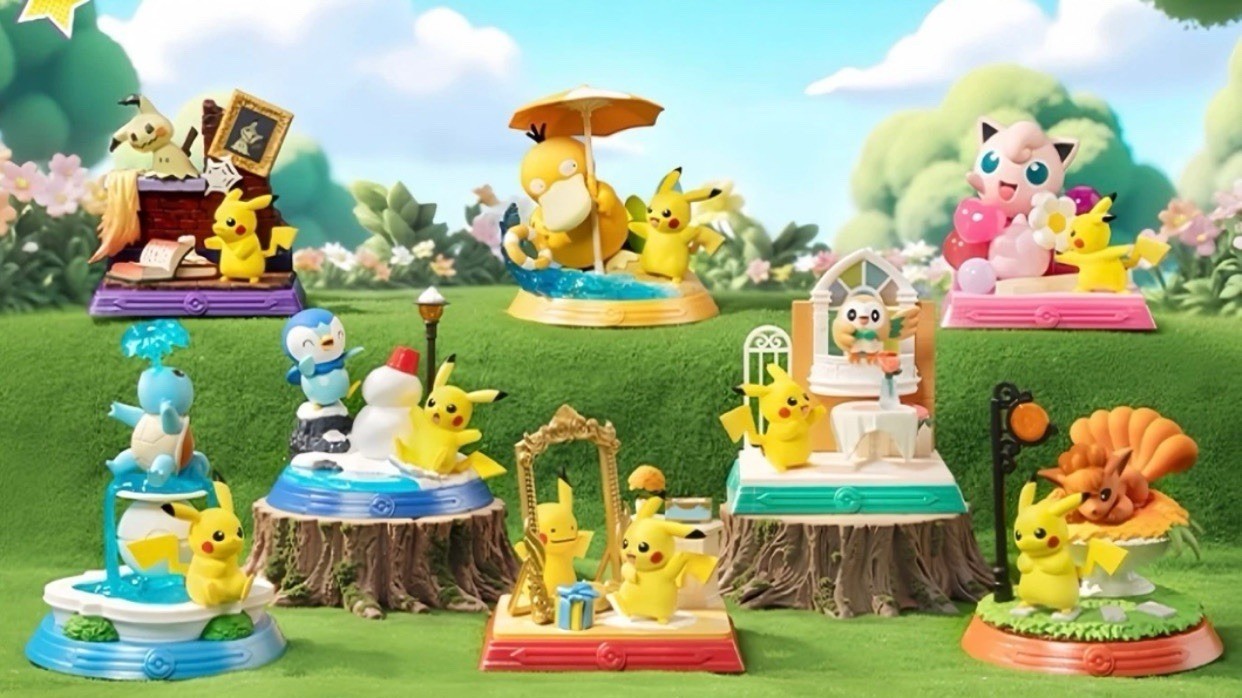 Authentic Pokémon Funism Pikachu & Friends Full Sealed Case 8boxes Figure