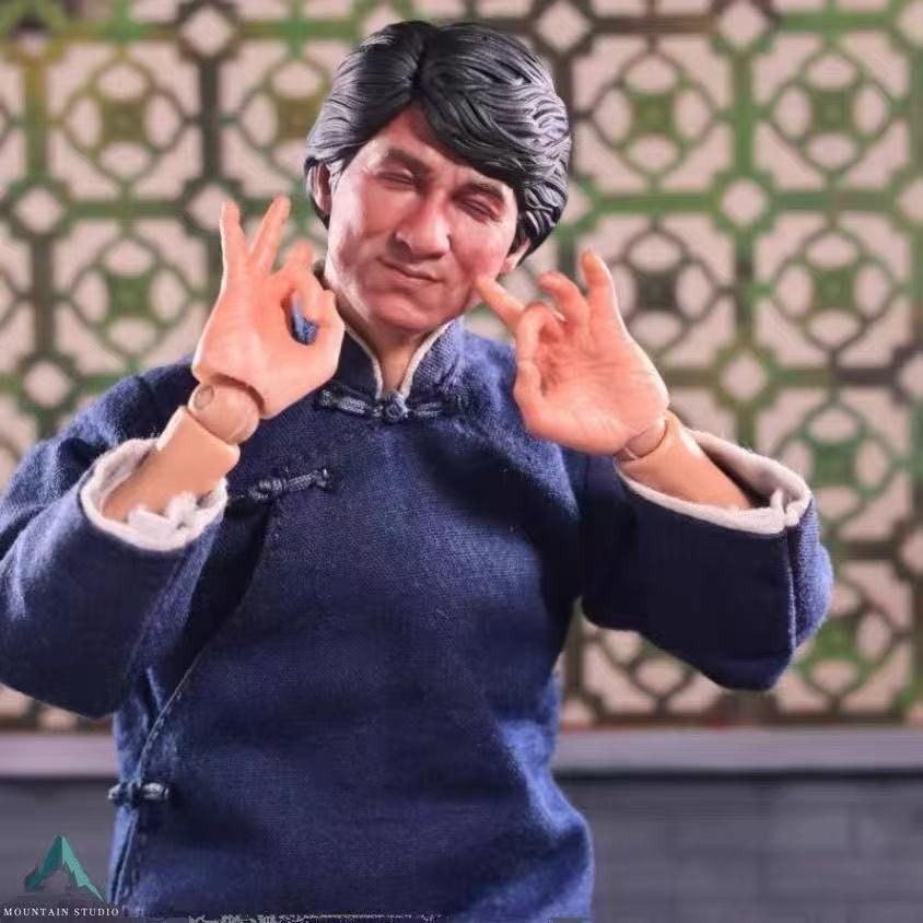 NEW Mountain Studio Drunken Fist Jackie Chan 1/12 Action Figure Model In Stock