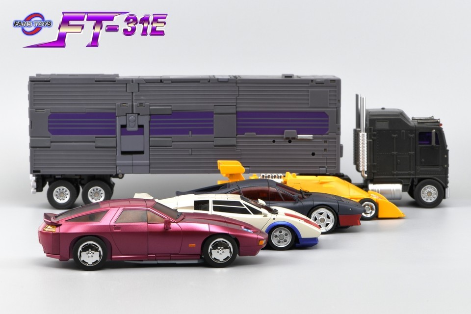 Ready! New FansToys FT-31 A-E Menasor Combination Action Figure Full Set