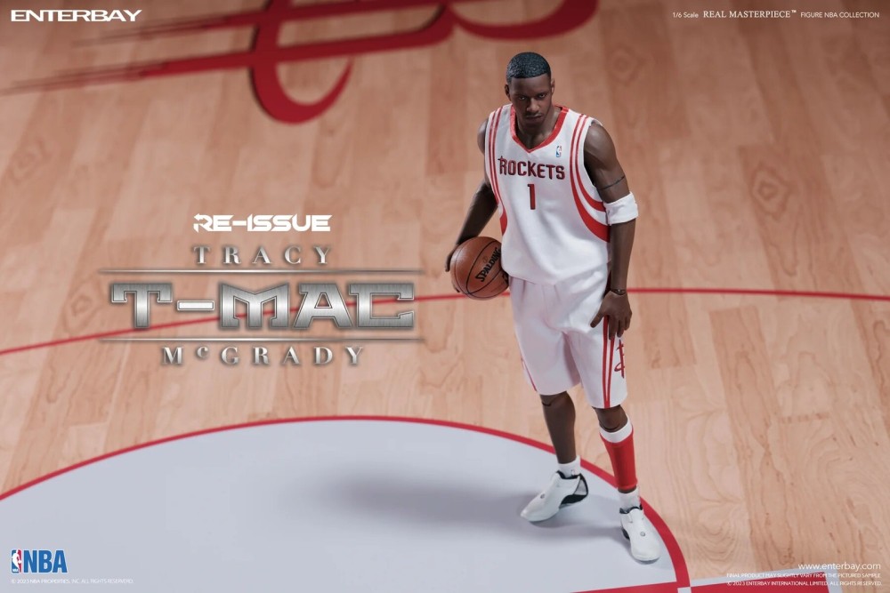 In Stock New ENTERBAY RM-1067 Tracy McGrady 1/6 Action Figure T-MAC Reissue