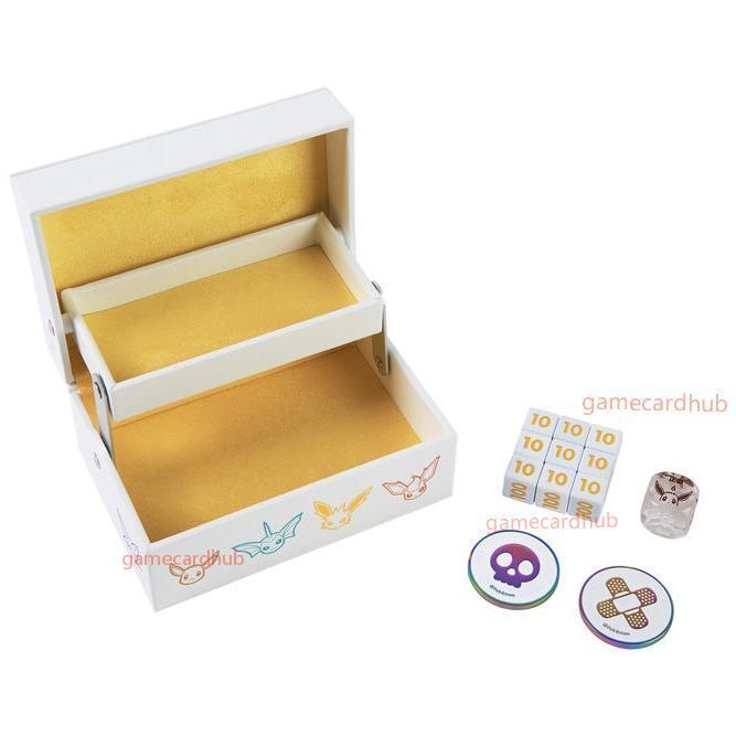 Pokemon S-Chinese EEVEE Playmat+Card deck box+Storage box+DIce+Damage Counters