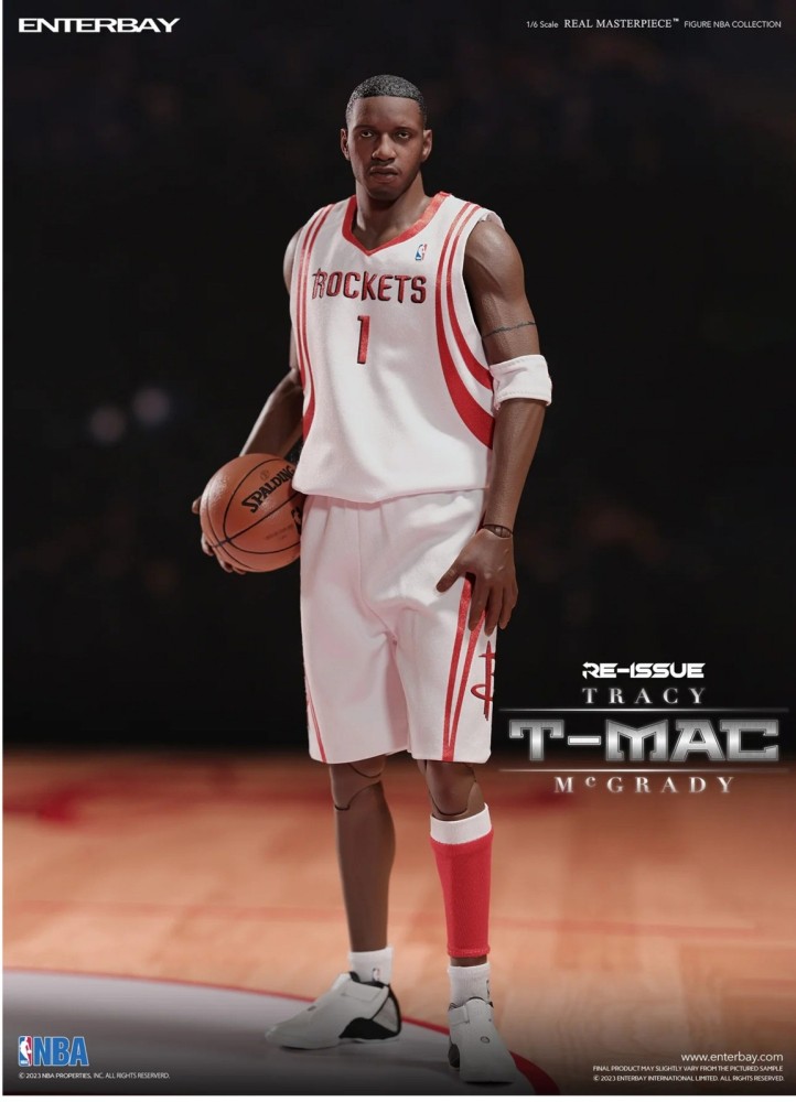In Stock New ENTERBAY RM-1067 Tracy McGrady 1/6 Action Figure T-MAC Reissue