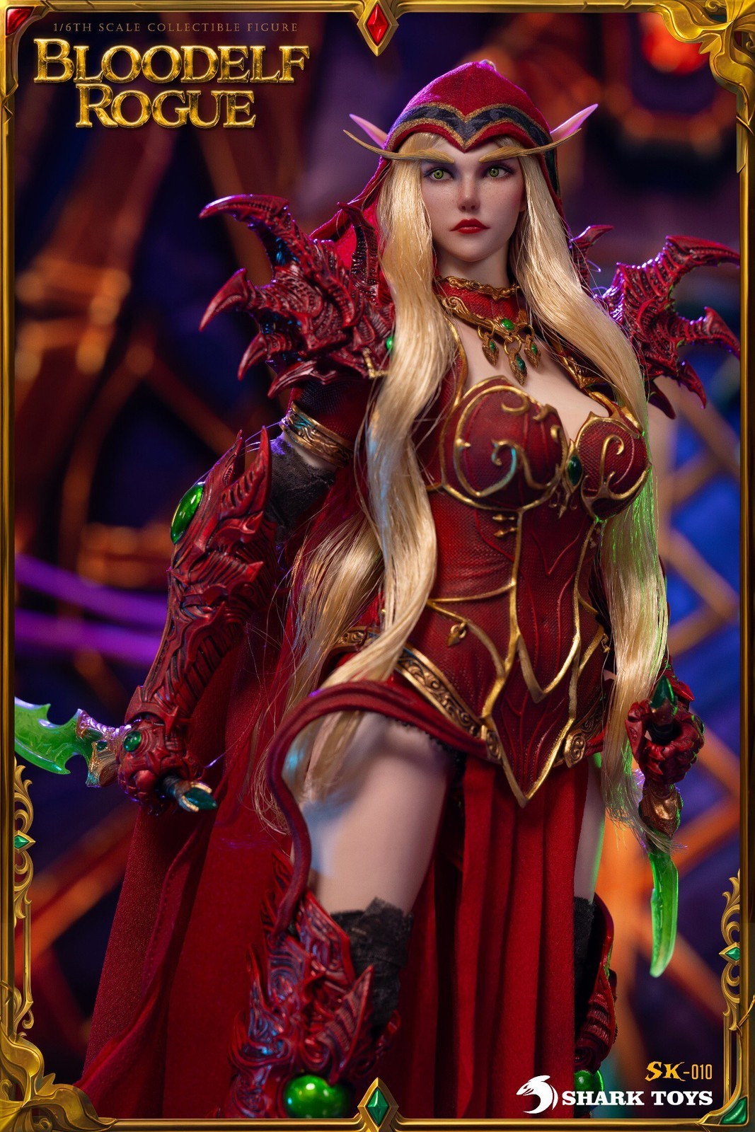 Pre-order SHARK TOYS SK-010 1/6 Blood Elf Rogue Valeera Female Action Figure