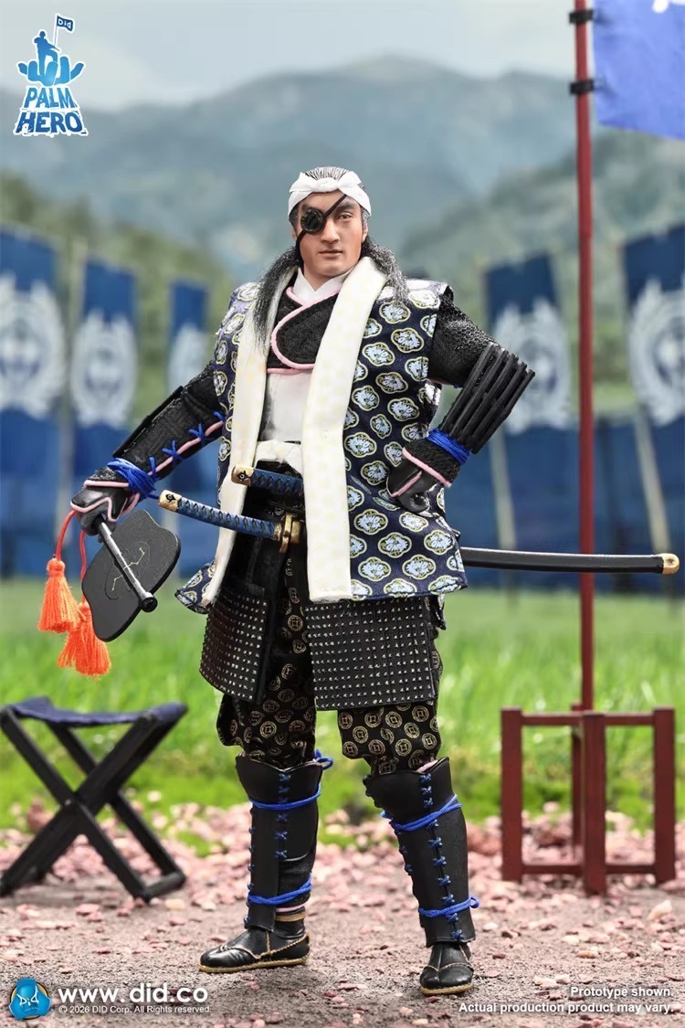 Pre-order DID XJ80030 1/12 Japan Samurai Date Masamune Action Figure Model Toy