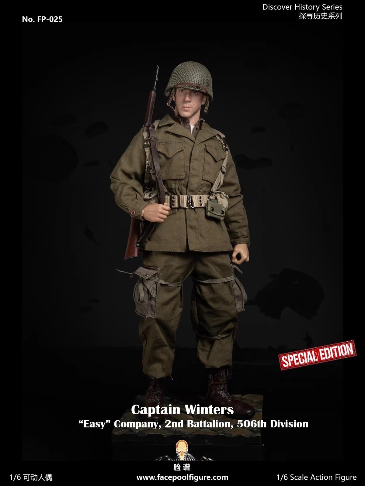 Pre-order Facepoolfigure 1/6 Exploring History Series FP025 A or B Figure Toy