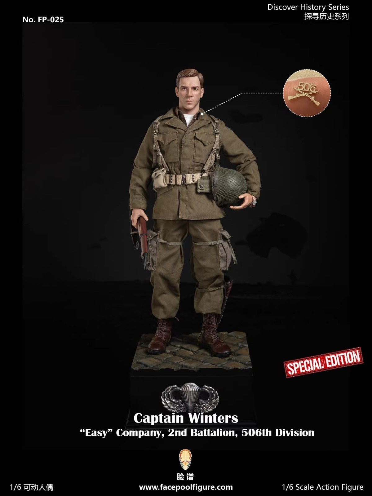 Pre-order Facepoolfigure 1/6 Exploring History Series FP025 A or B Figure Toy