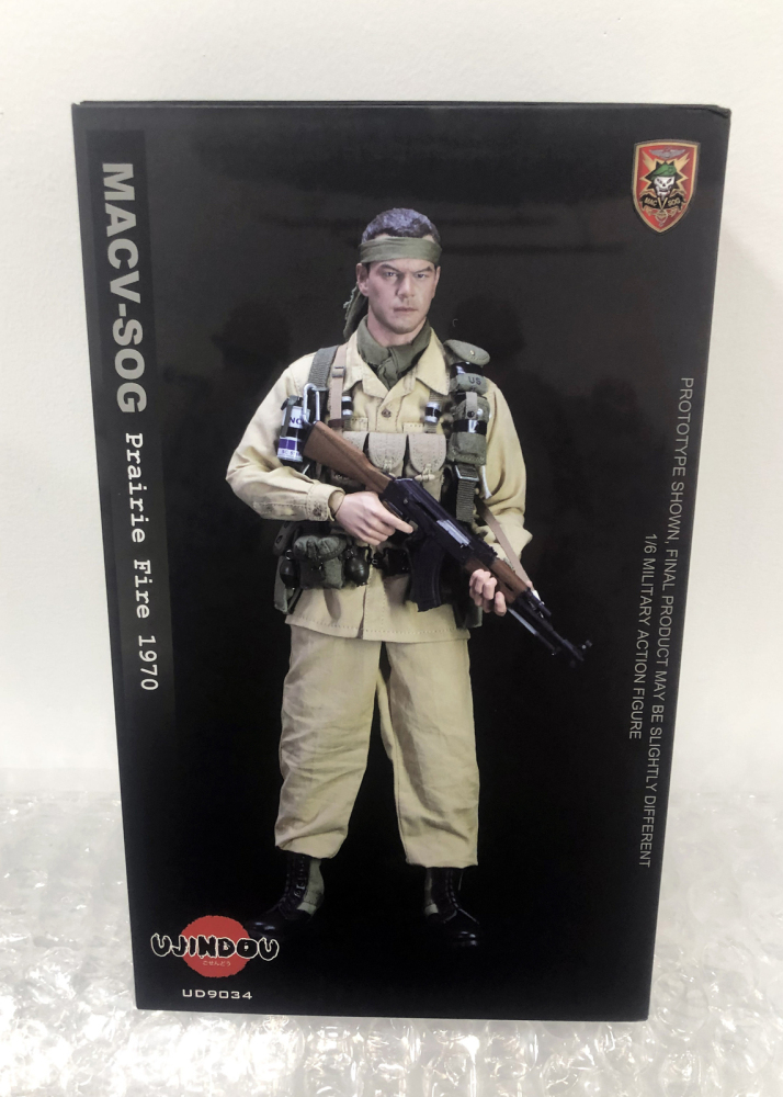 In Stock New UJINDOU UD9034 1/6 MACV SOG Prairie Fire 1970 Action Figure Model
