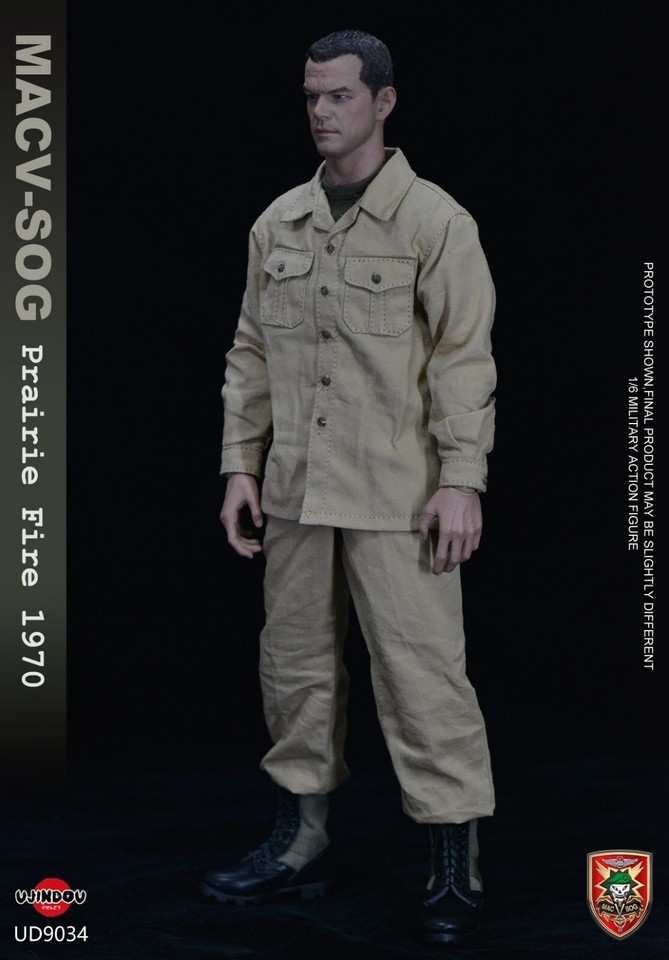 In Stock New UJINDOU UD9034 1/6 MACV SOG Prairie Fire 1970 Action Figure Model