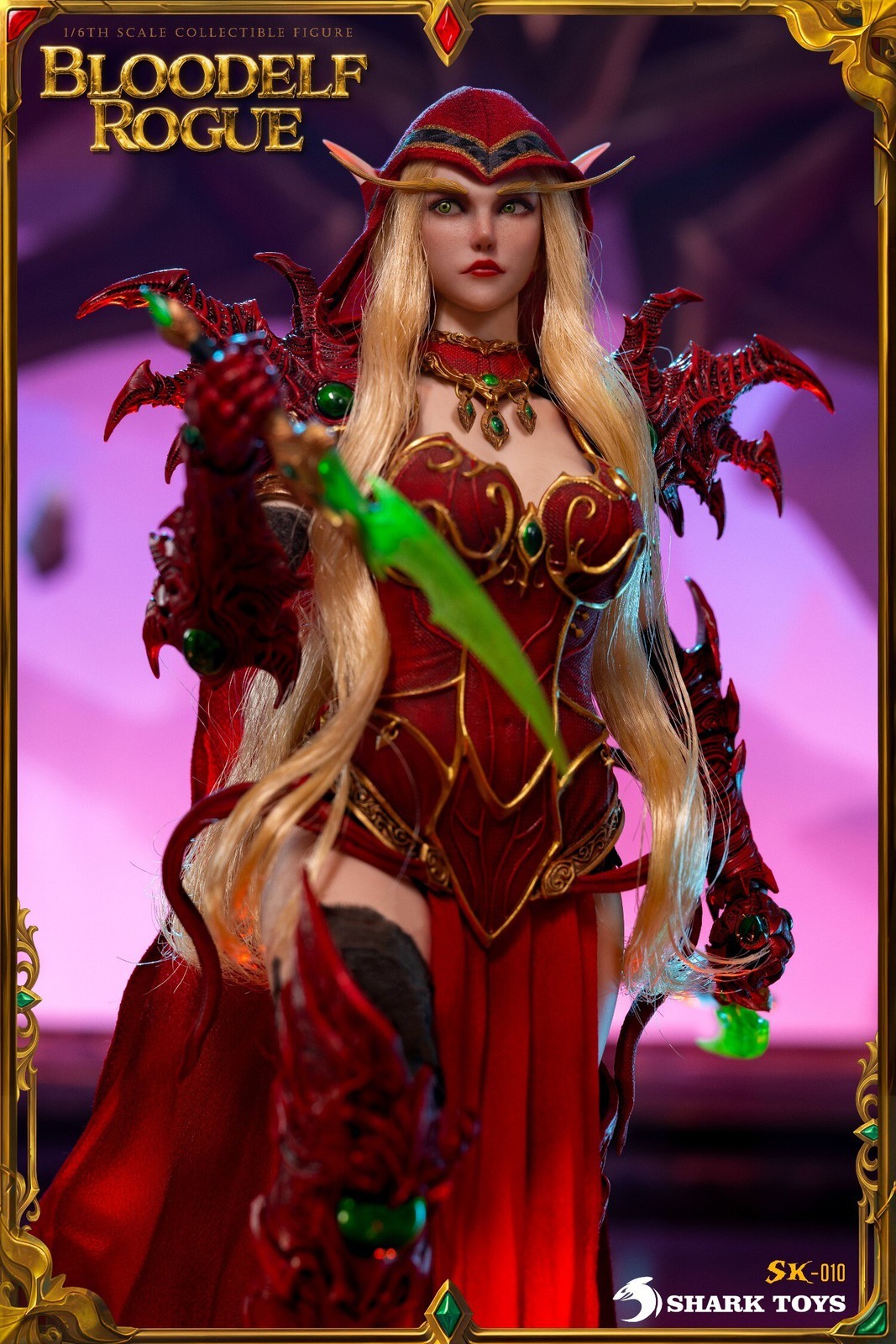Pre-order SHARK TOYS SK-010 1/6 Blood Elf Rogue Valeera Female Action Figure