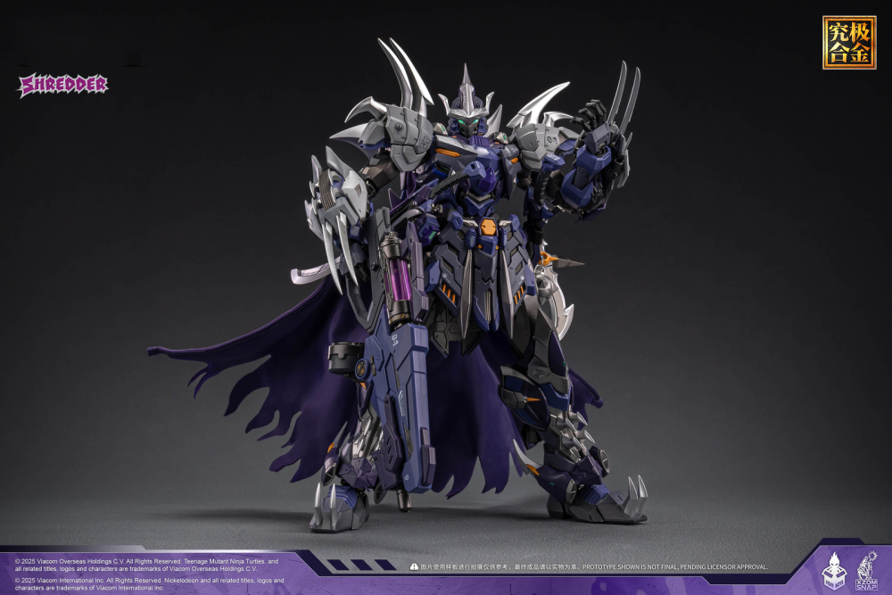 Ready! New HeatBoys HB0016 Robot Mecha Shredder Metal Build Action Figure