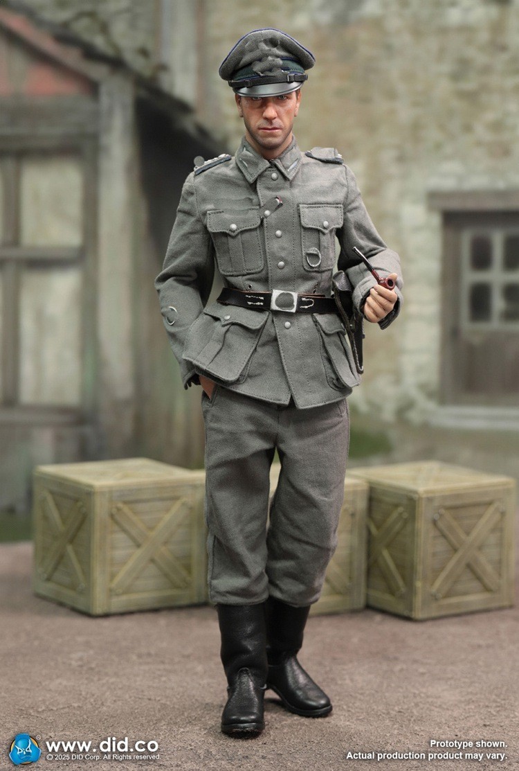 Ready! DID D80183 1/6 WWII German WH Medic Officer Candidate, Unterazt Gröger