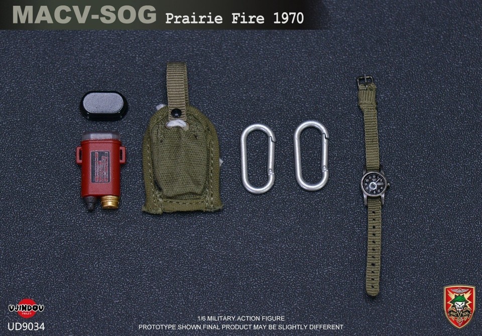 In Stock New UJINDOU UD9034 1/6 MACV SOG Prairie Fire 1970 Action Figure Model