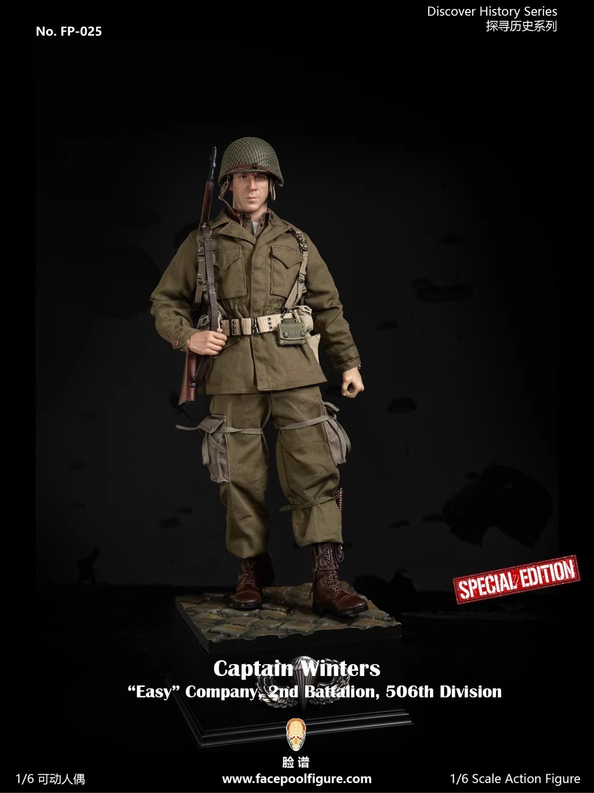 Pre-order Facepoolfigure 1/6 Exploring History Series FP025 A or B Figure Toy