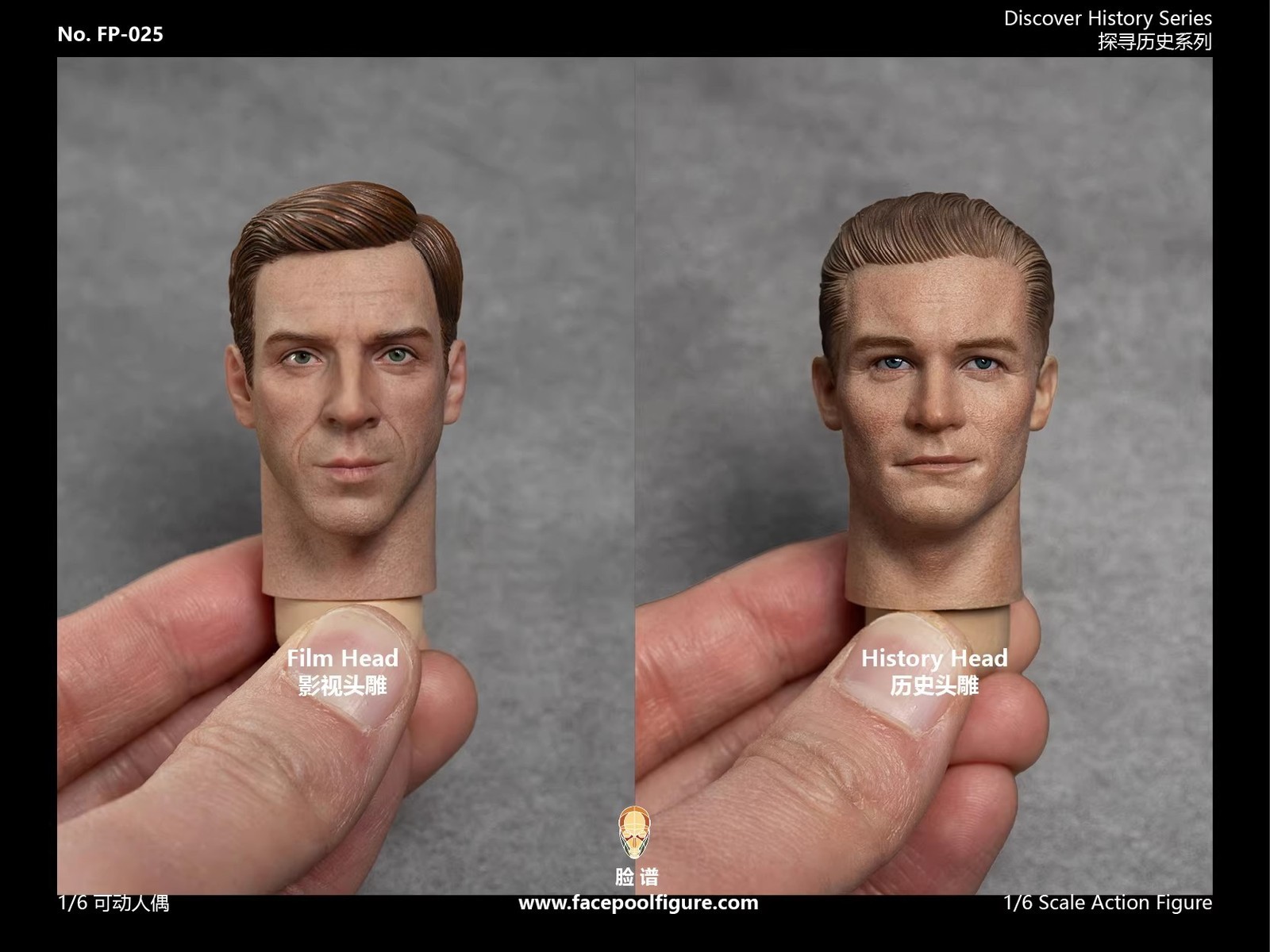 Pre-order Facepoolfigure 1/6 Exploring History Series FP025 A or B Figure Toy